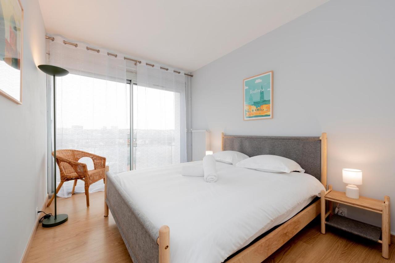 Le St Honore - 7Eme Etage Avec Vue Sur La Ville Toulouse Kültér fotó