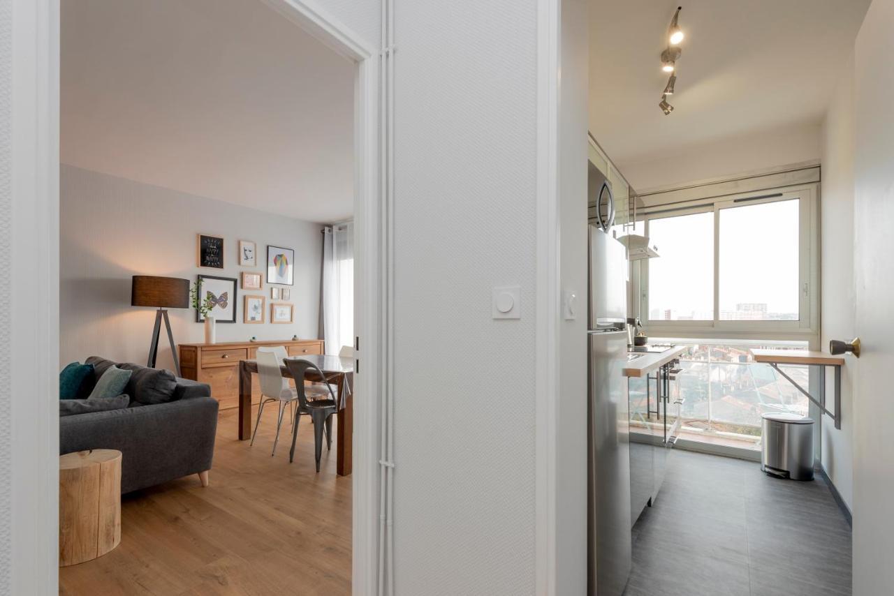 Le St Honore - 7Eme Etage Avec Vue Sur La Ville Toulouse Kültér fotó
