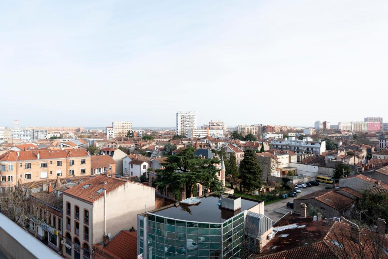 Le St Honore - 7Eme Etage Avec Vue Sur La Ville Toulouse Kültér fotó